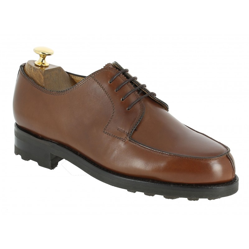 Derbie Center 51 8172 Bob cuir marron
