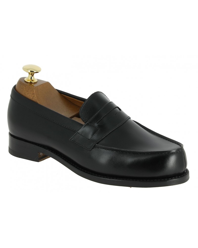 Moccasin Woman Center 51 0622 Wendy black leather