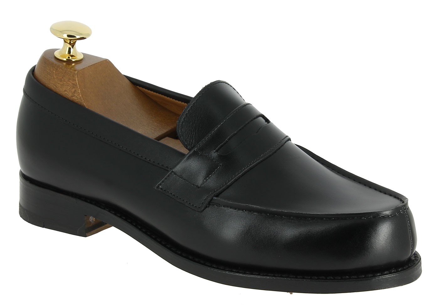 mocassin cuir femme