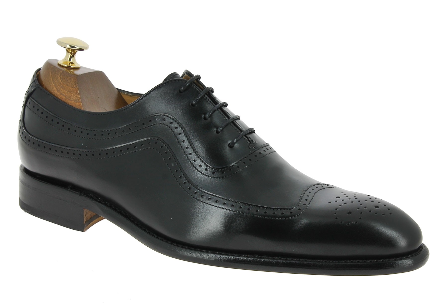 Oxford shoe Berwick 2711 black leather - Center 51