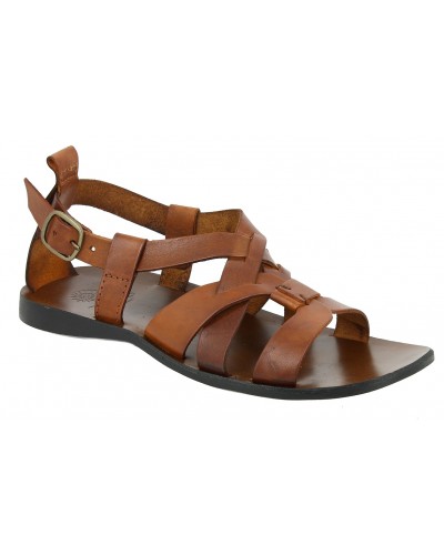 Sandale  Zeus 1250 cuir marron