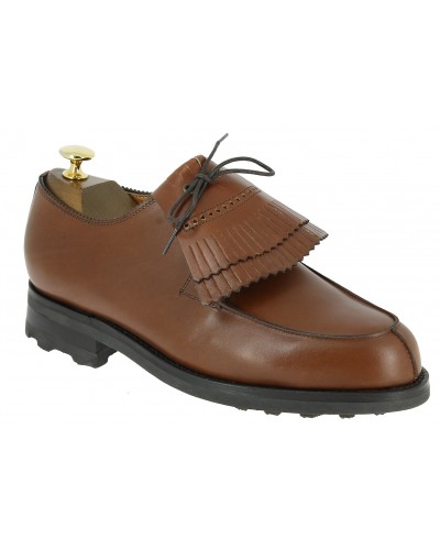Derby shoe John Mendson 8172 Bob brown leather with tassels