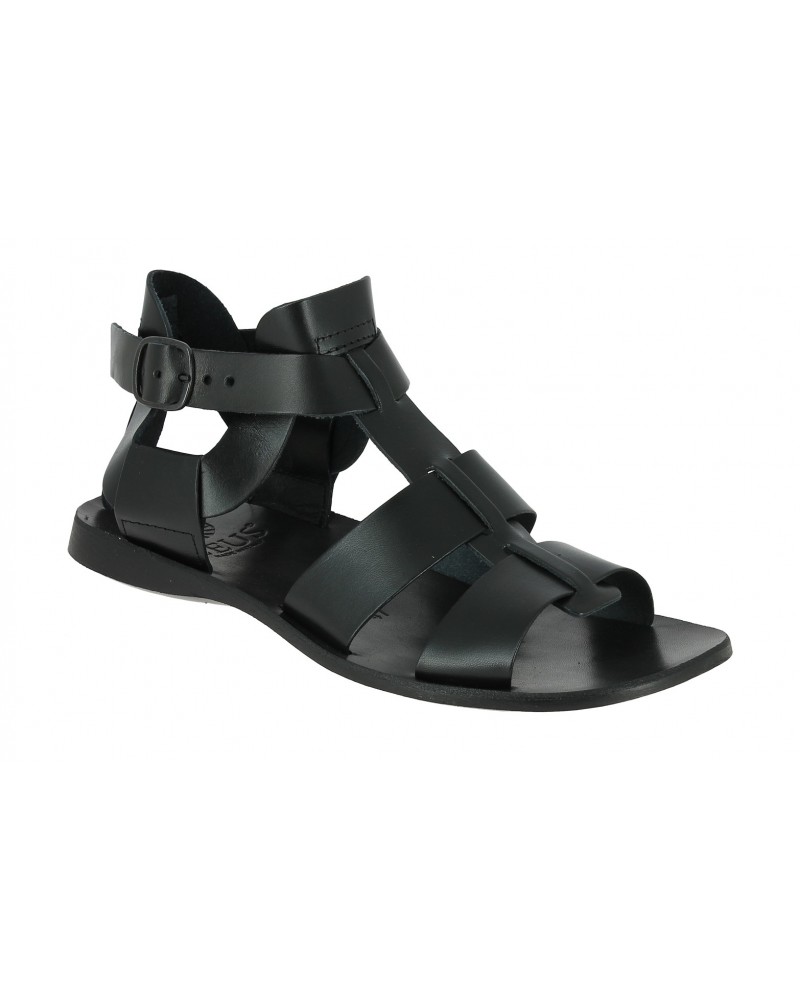 Pris Profet celle Sandals Zeus 1422 black leather