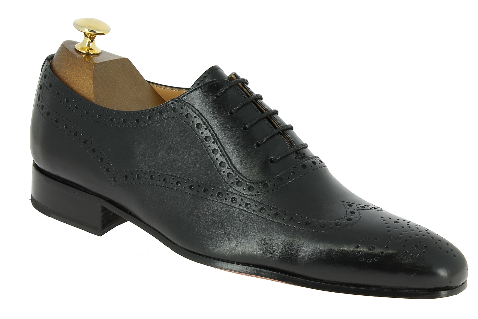 Oxford shoe Center 51 Classico 6387 black leather Center 51