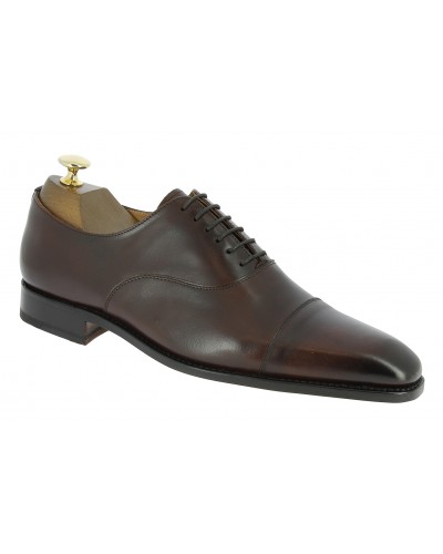 Oxford shoe John Mendson 12082 Bret brown leather