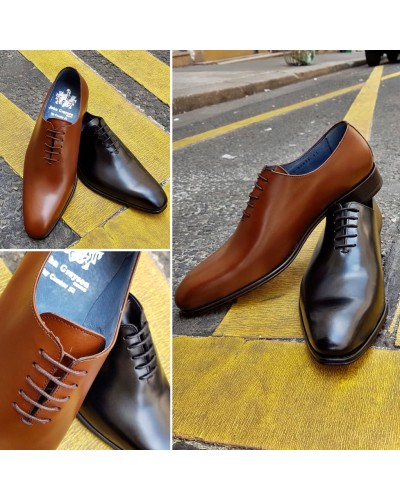 Oxford shoe Center 51  12251 Carlo black leather