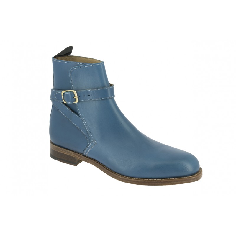 Boot John Mendson 6191 Reno gyspy blue leather