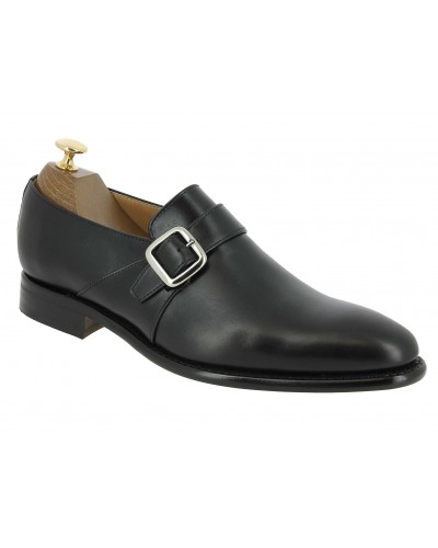 Monk strap shoe Berwick 3520 black leather