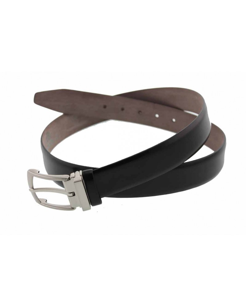 Ceinture en cuir noir