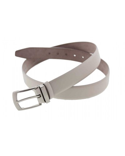 Beige leather Belt