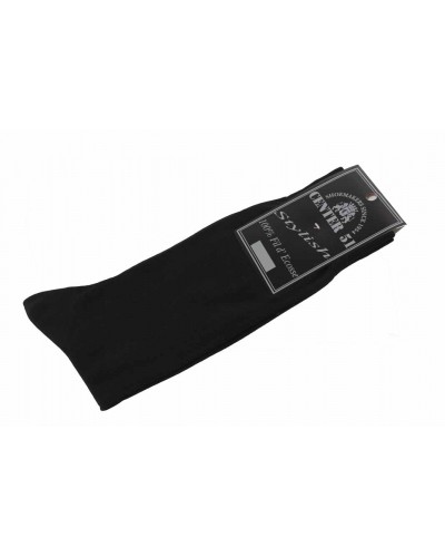 Chaussettes en fil d'Ecosse noir