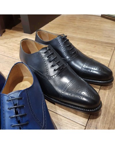 Oxford shoe Berwick 2784 black leather