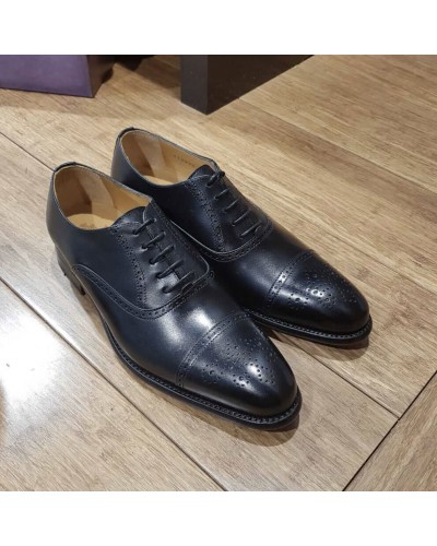 Oxford shoe Berwick 2784 black leather