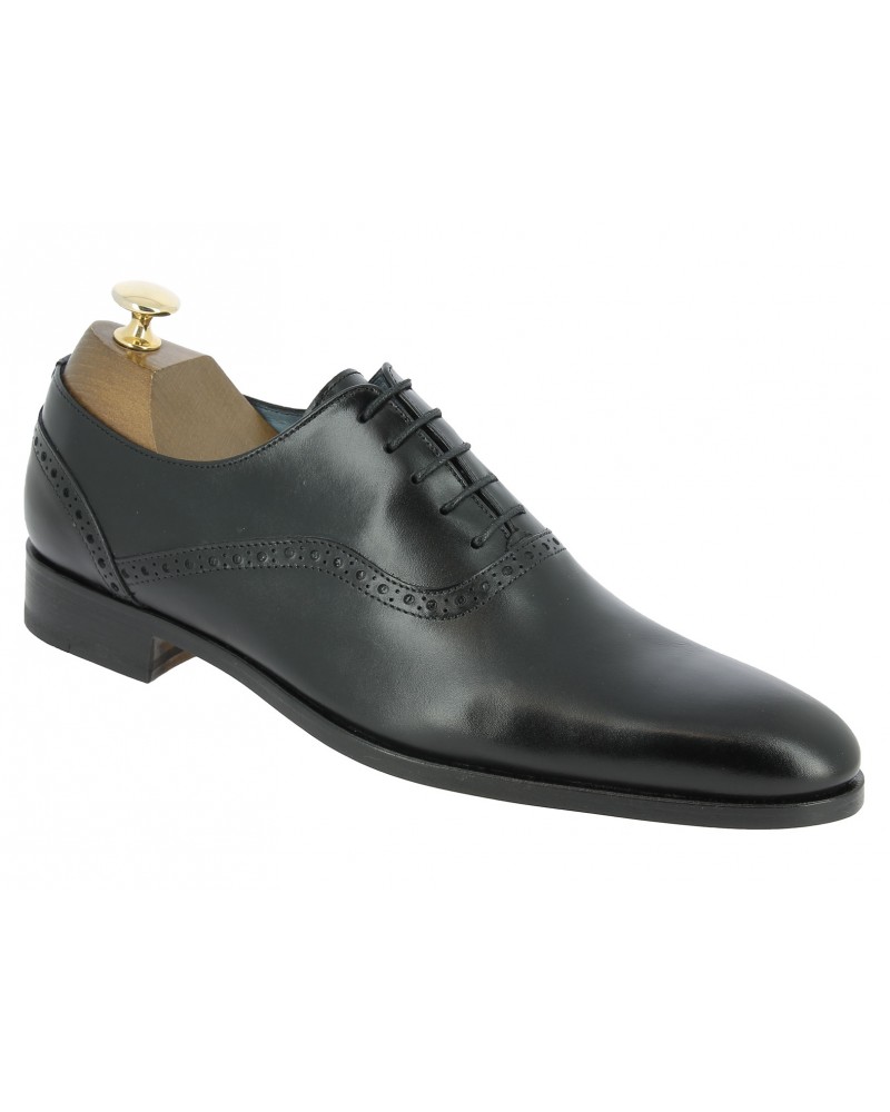Oxford shoe Center 51  10429 Torino black leather