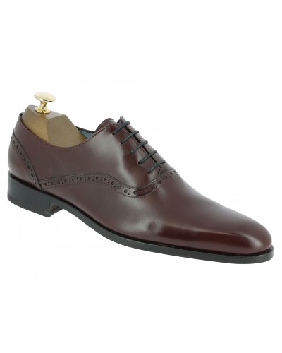 Oxford shoe Center 51  10429 Torino burgundy leather