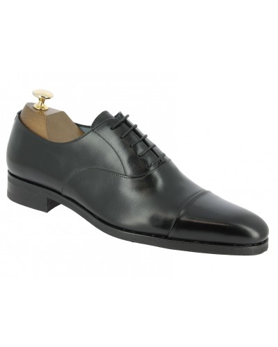 Oxford shoe Center 51 12503 Sylvio black leather