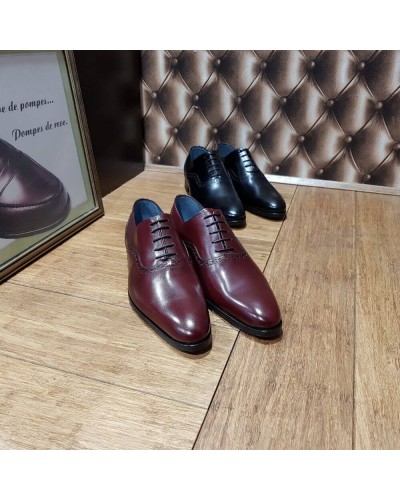 Oxford shoe Center 51  10429 Torino burgundy leather