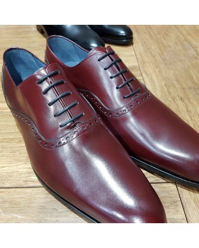 Oxford shoe Center 51  10429 Torino burgundy leather