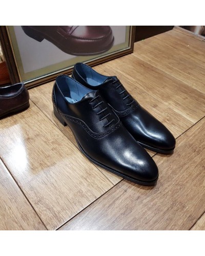 Oxford shoe Center 51  10429 Torino black leather