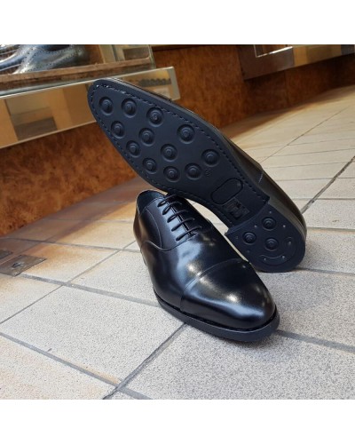 Oxford shoe Center 51 12503 Sylvio black leather