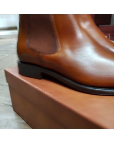 Boot Berwick 946 brown leather