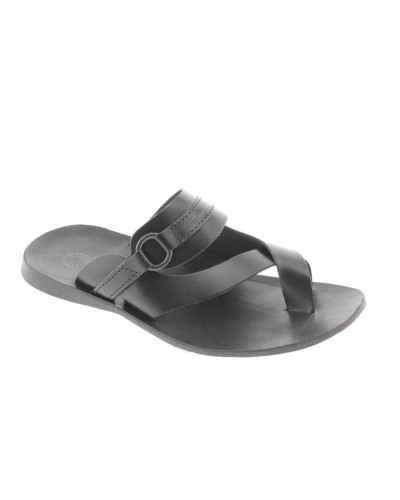 Sandals Zeus 1172 black leather