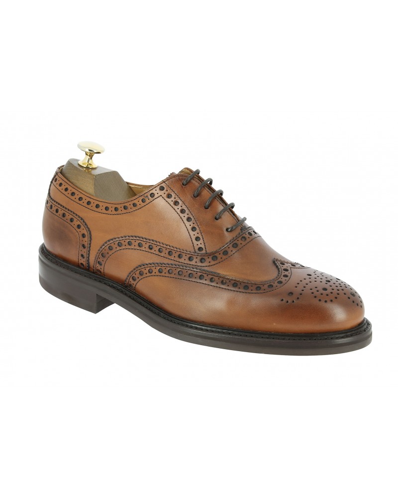 Oxford shoe Berwick 3818 brown leather