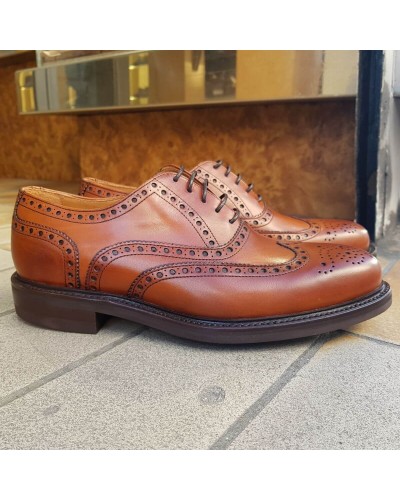 Oxford shoe Berwick 3818 brown leather