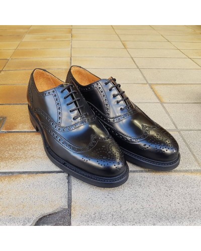 Oxford shoe Berwick 3818 black leather