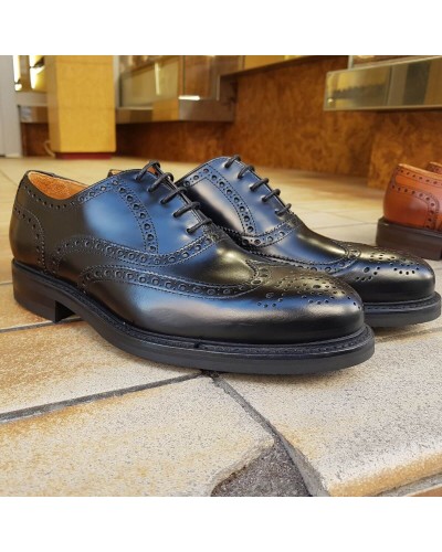 Oxford shoe Berwick 3818 black leather