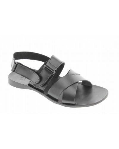 Sandale  Zeus 3001 cuir noir