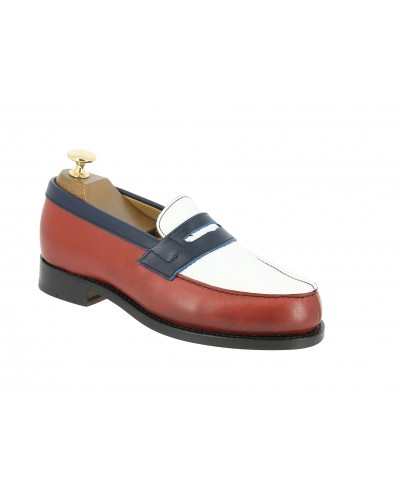 Mocassin Femme Center 51 0622 Wendy cuir multicolore falcon