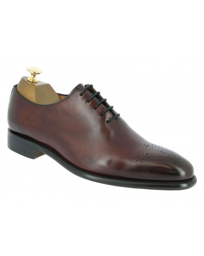 Oxford shoe Berwick 3582 burgundy leather