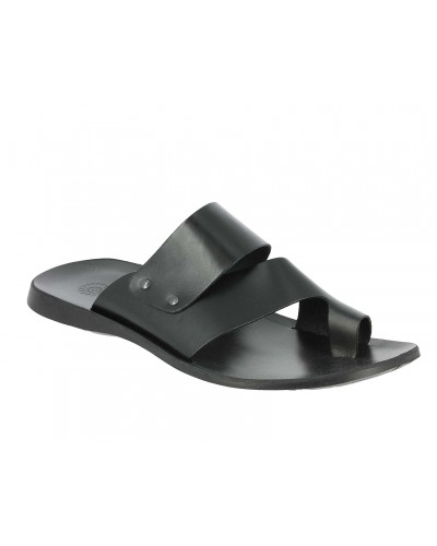 Sandals Zeus 1173 black leather