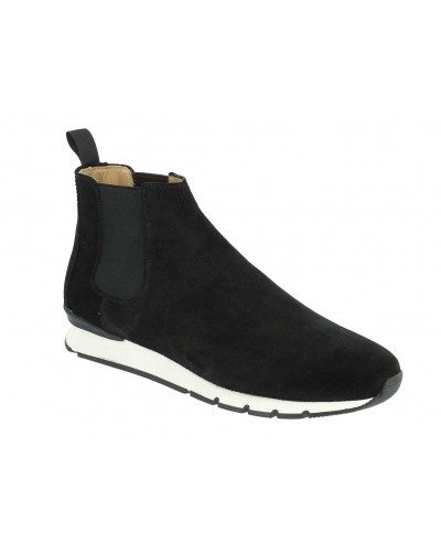 Sneakers Bottine Center 51 13004 daim noir
