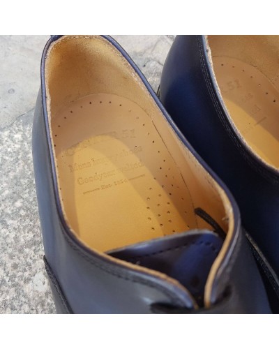 Oxford shoe John Mendson 12168 Doug navy blue leather