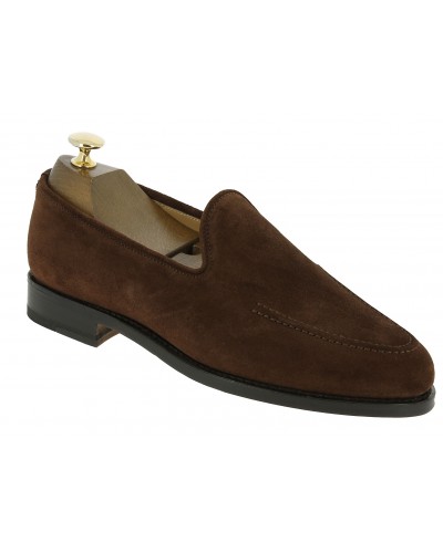 Moccasin Center 51 13369 brown suede