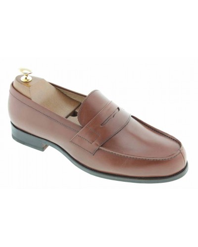 Mocassin Center 51 1961 Tod cuir marron