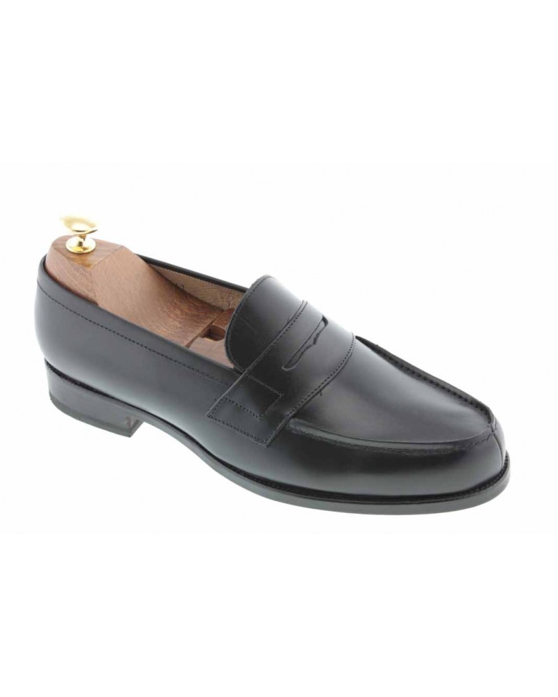 Moccasin Center 51 1961 Tod black leather