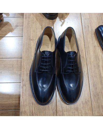Derby shoe John Mendson 4220 Bart black leather