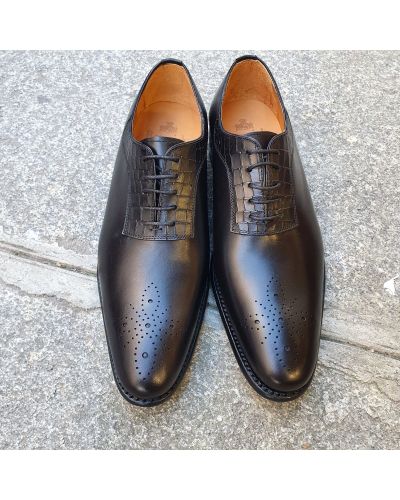 Oxford shoe Berwick 4248 black leather