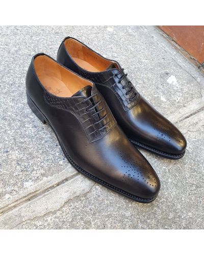 Oxford shoe Berwick 4248 black leather