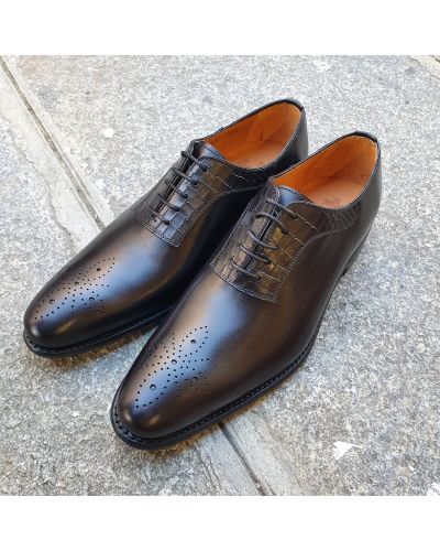 Oxford shoe Berwick 4248 black leather