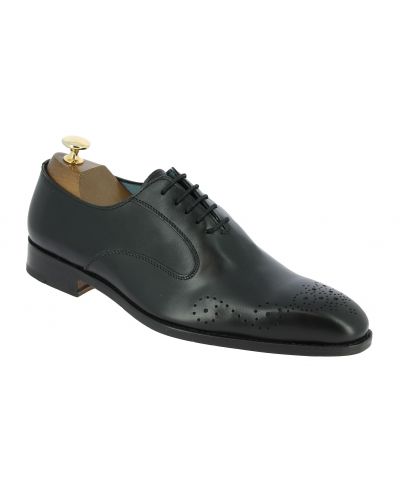 Oxford shoe Center 5113690 black leather