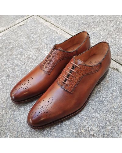 Oxford shoe Berwick 4248 brown leather