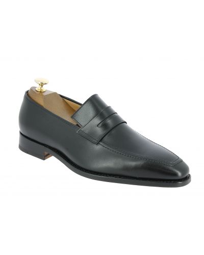 Mocassin Center 51 13854 cuir noir