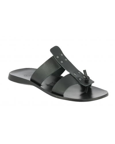 Sandals Zeus 1073 black leather