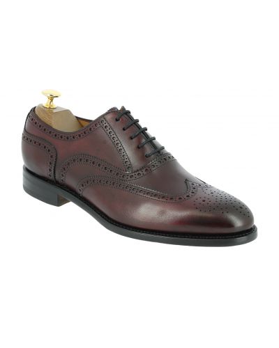 Richelieu Berwick 3008 cuir bordeaux