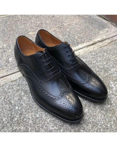 Oxford shoe Berwick 3008 black leather