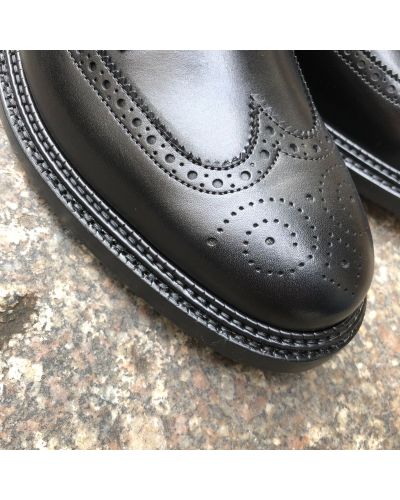 Derby shoe Triple Sole John Mendson 14062 black leather